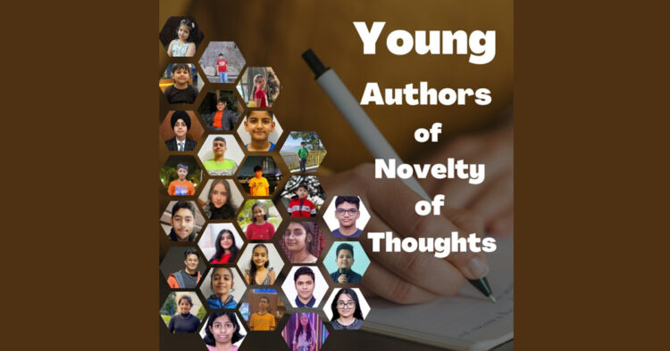 Young students come together to write a gripping book – ‘Novelty of Thoughts’