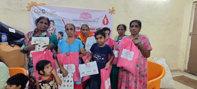 Kamala Ankibai Ghamandiram Trust’s Initiative for an Anemia-Free India goes to Jawahar Nagar, Goregaon