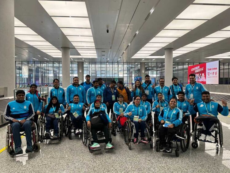 Indian Para Power Lifters, Coached by Tanvir Logani, Set out for Asian Para Games