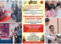 Health check-up camp on 26/11 Martyrs’ Day with PM Modi’s message; Manoj Kumar Jain extended support