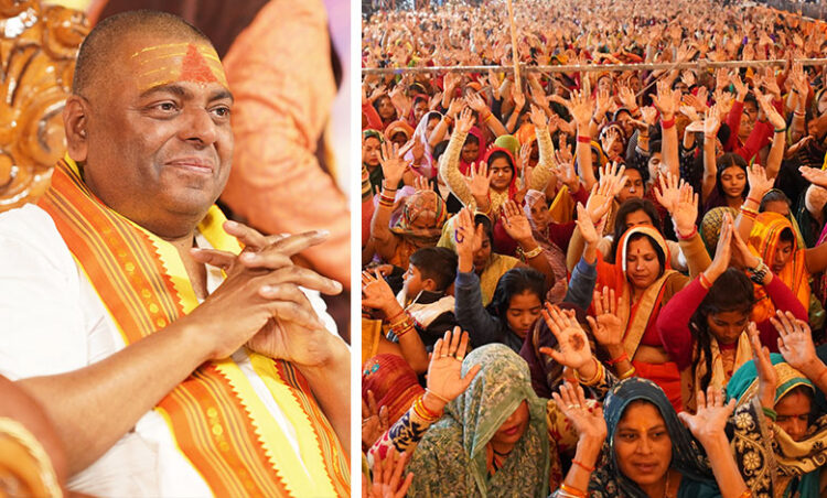 Shree Karauli Shankar Mahadev’s enlightenment at a “Bhagwat Katha” ignites divinity among devotees